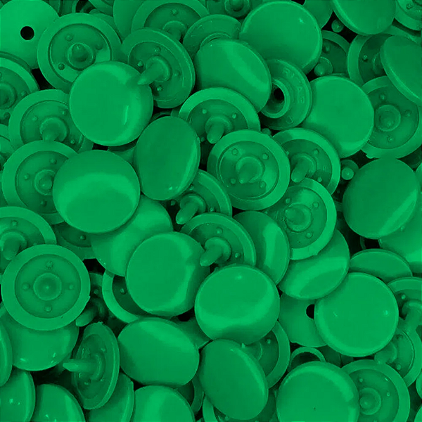 Botão Ritas 10 Verde Bandeira C/50un