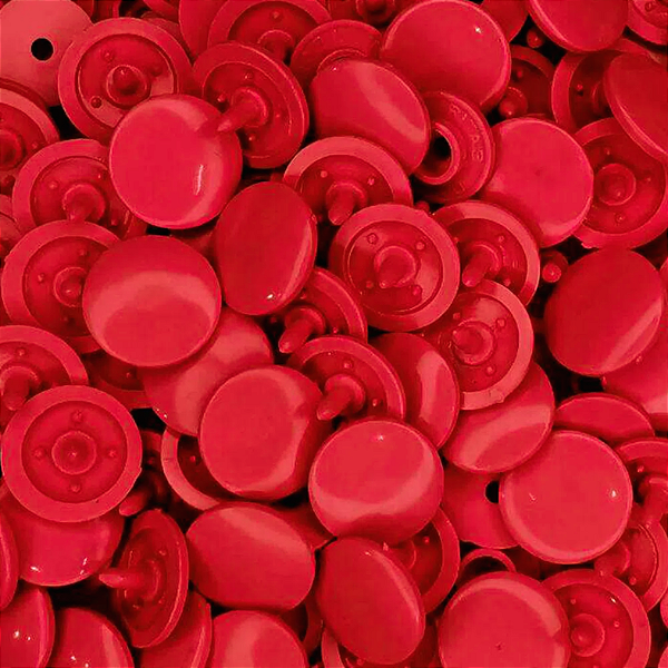 Botão Ritas 10 Vermelho C/50un
