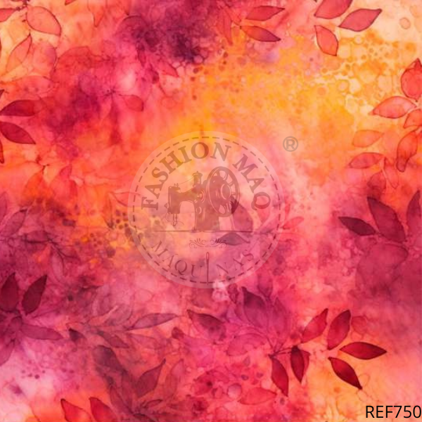 Tecido Tricoline Digital Batik 13