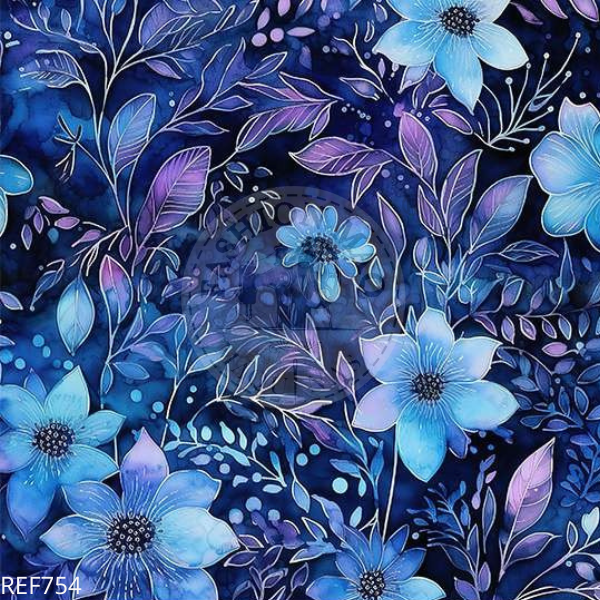 Tecido Tricoline Digital Batik 17