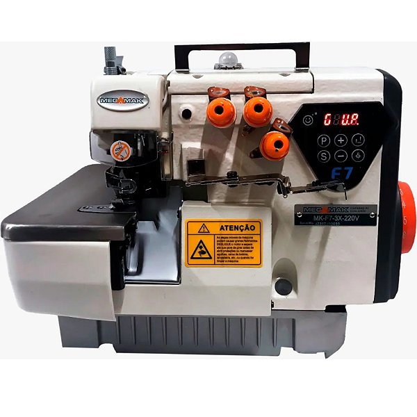 Máquina Mega Mak Overloque Direct Drive F7 110v