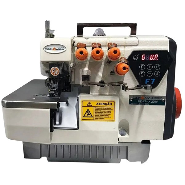 Máquina Mega Mak Ponto Cadeia Direct Drive F7 220v
