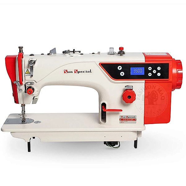 Máquina Sun Special Reta Direct Drive SS18D 220v C/ Corte de Linha