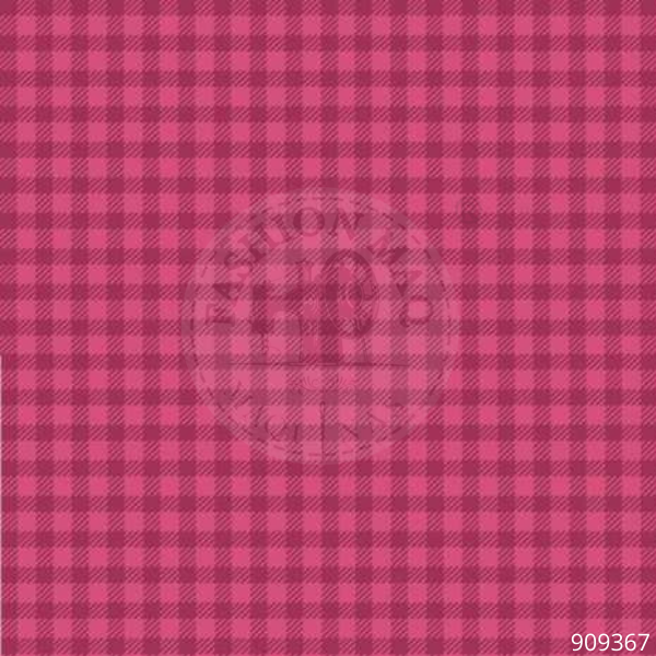 Tecido Tricoline Xadrez Magenta