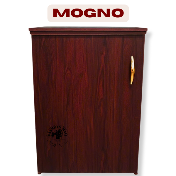 Gabinete Tradicional para Máquina de Costura Portatil Mogno