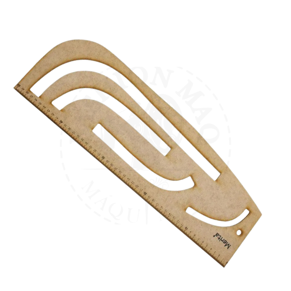 Régua MDF Multi Uso P/ Cavas 50x16cm 1196