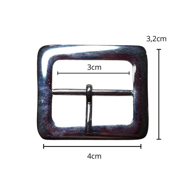 Fivela Niquel 3cm