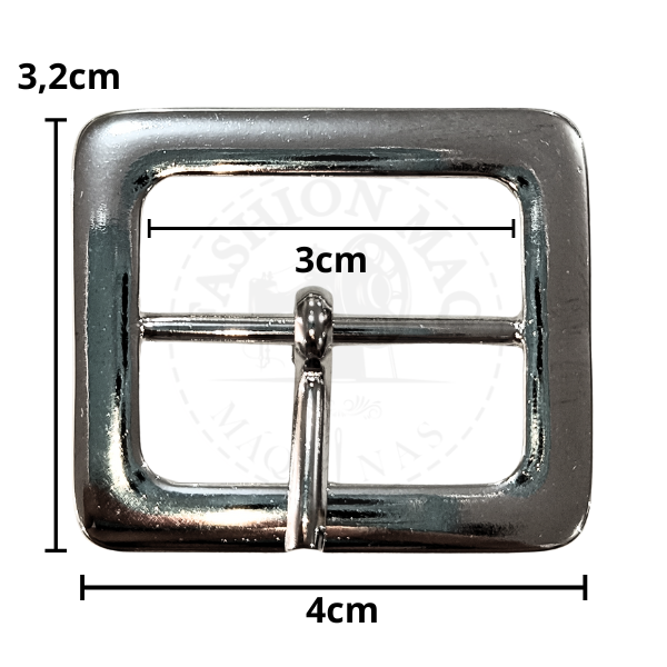 Fivela Niquel 3cm