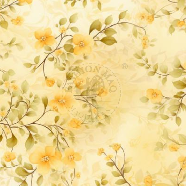 Tecido Tricoline Digital Flor Sol de Verão 03