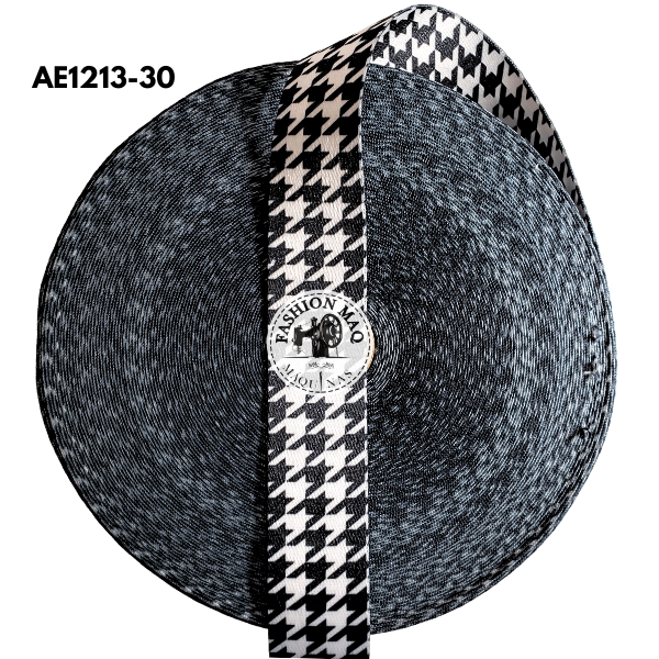 Alça Chic 30mm Estampada Tweed Peb