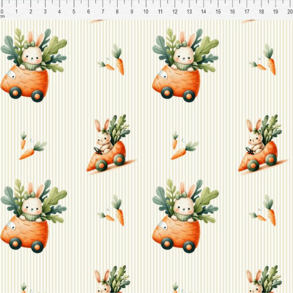 Tecido Tricoline Digital Coleção Pascoa 4