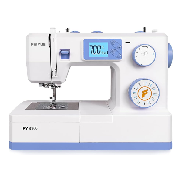 Máquina de Costura Doméstica Yamata FYe360 C/ Tela P/ Controle de Velocidade Bivolt