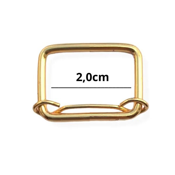 Regulador De Alça Dourado 20Mm (Cataforetico)