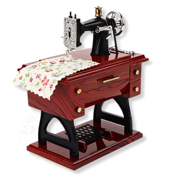 Mini Máquina de Costura Musical Enfeite YL2010