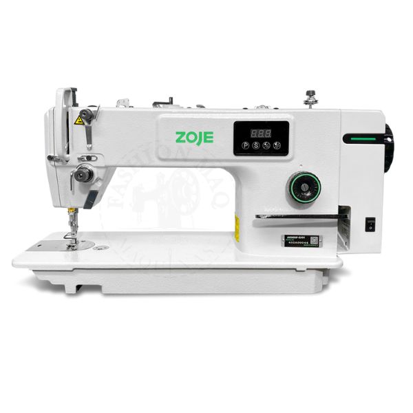 Máquina de Costura Industrial Reta Zoje A6000PG Direct-Drive 110V Silenciosa e Econômica