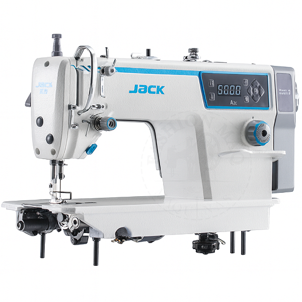 Máquina de Costura Industrial Reta Jack A2C Direct-Drive 110V com Corte de Linha Automático Silenciosa e Econômica