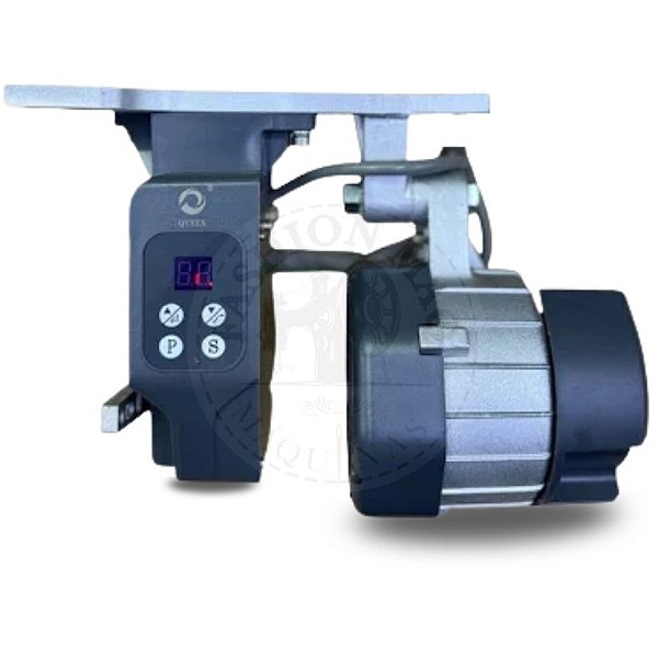 Motor Eletrônico Qutex 550w 220v com Posicionador de Agulha Para Máquinas Industriais