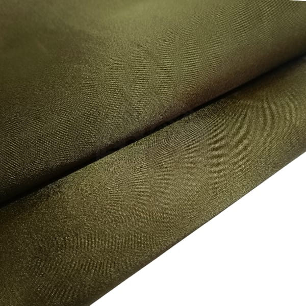 Cetim Dublado com TNT - Bronze / Musgo 0,50 x 1,40cm