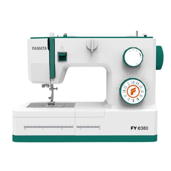 Máquina de Costura Doméstica Yamata 23 Pontos FYe380 Bivolt - Cor Verde