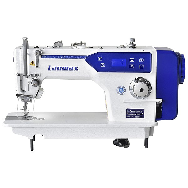 Máquina de Costura Reta Industrial Lanmax LM-9980D-220v Motor Direct Drive Silenciosa e Econômica