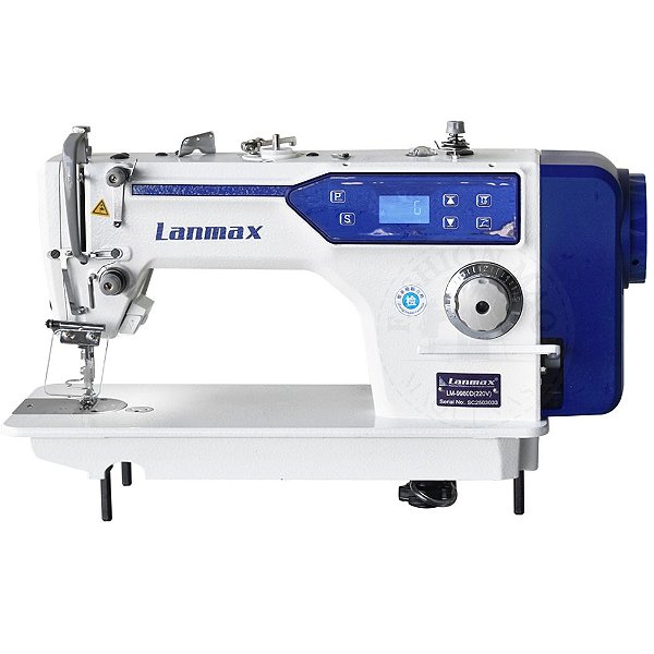 Máquina de Costura Reta Industrial Lanmax LM-9980D-110v Motor Direct Drive Silenciosa e Econômica