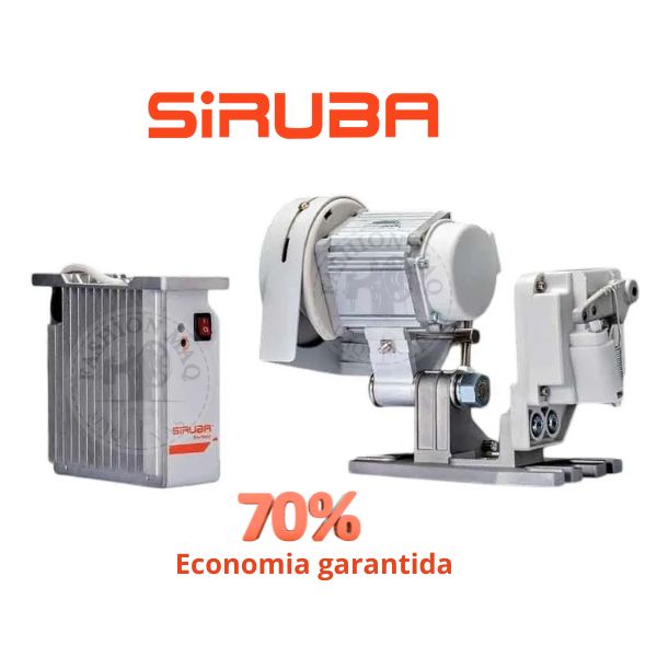 Motor Eletrônico Siruba 550w 220v Silêncio, Potência e Economia para sua Máquina Industrial