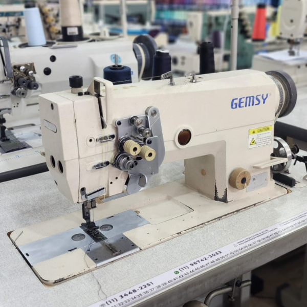 Máquina de Costura Industrial Pespontadeira Gemsy GEM845 [USADA]