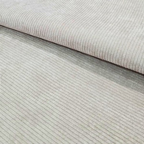 Veludo Cotelê Marfim Dublado TNT 60g 0,50 x 1,40 m