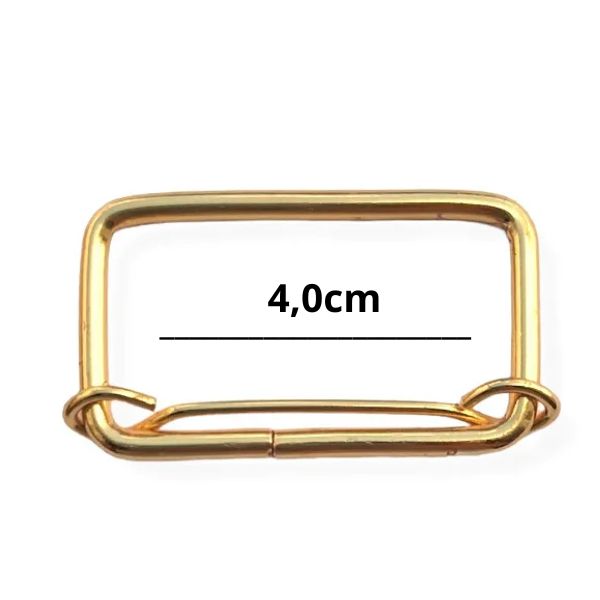 Regulador De Alça Dourado 40Mm (Cataforetico)