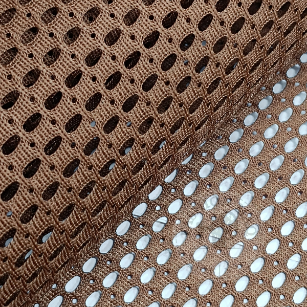 Tela Treliça Leblon Caramelo 100% Poliéster (0,50 x 1,40m)