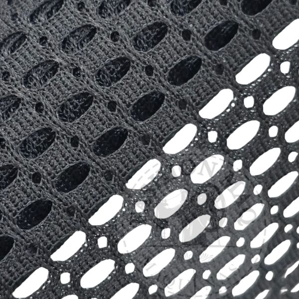 Tela Treliça Leblon Preto 100% Poliéster (0,50 x 1,40m)