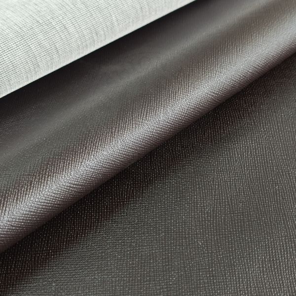 Sintético Prada 0.8mm Café com Fundo de Malha 0,50cm x 1,40mt