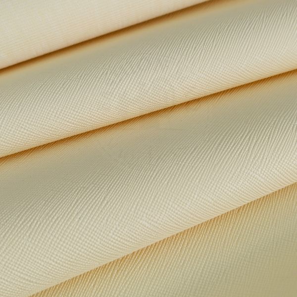 Sintético Prada 0.8mm Creme com Fundo de Malha 0,50cm x 1,40mt