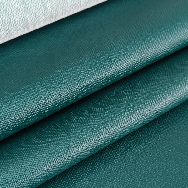 Sintético Prada 0.8mm Petróleo com Fundo de Malha 0,50cm x 1,40mt