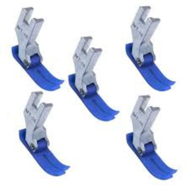 Combo 5 unidades - Calcador de Teflon P/ Reta Industrial - Qualidade Segunda Linha