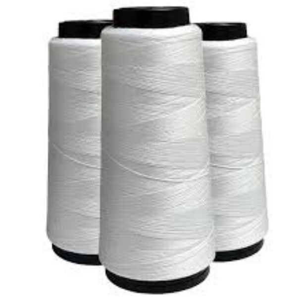 Combo 10 Linhas de Costura Cor 000 Branco 2000J (1.828m) Gramatura 120 Tex 27 Marca Resistente 100% Poliéster