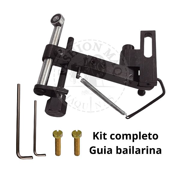 Guia Bailarino Regulado para Máquina Industrial Transporte Duplo e Triplo Kit Pronto para Instalar