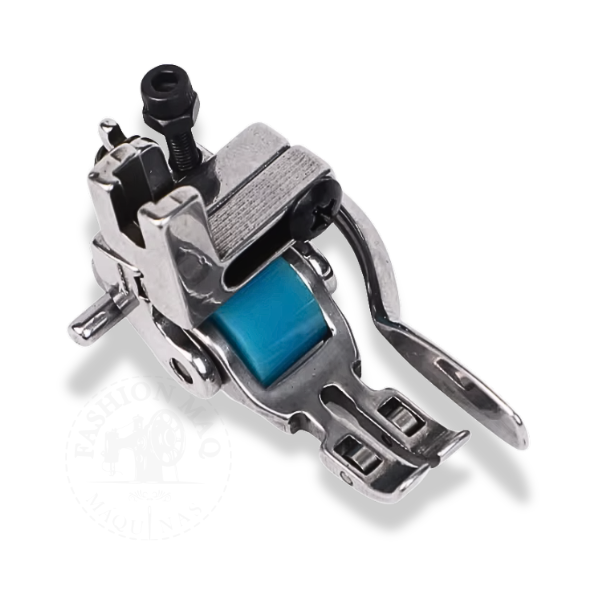 Calcador Reta 3 em 1 Metal C/ Rolete Catracado e C/ Guia de Matelasse