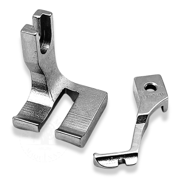 Calcador Reta Transporte Duplo P/ Aplicação de Vivo Duplo 1/4