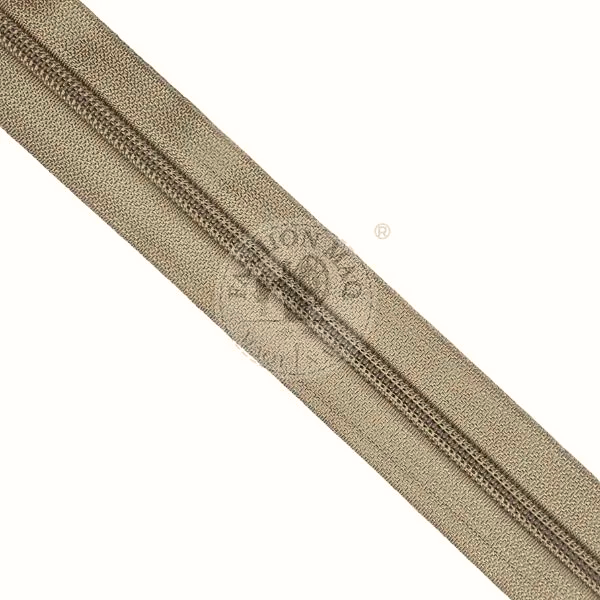 Zíper Nylon Nº 5 Cor Caqui Para Bolsas e Necessaires Por Metro