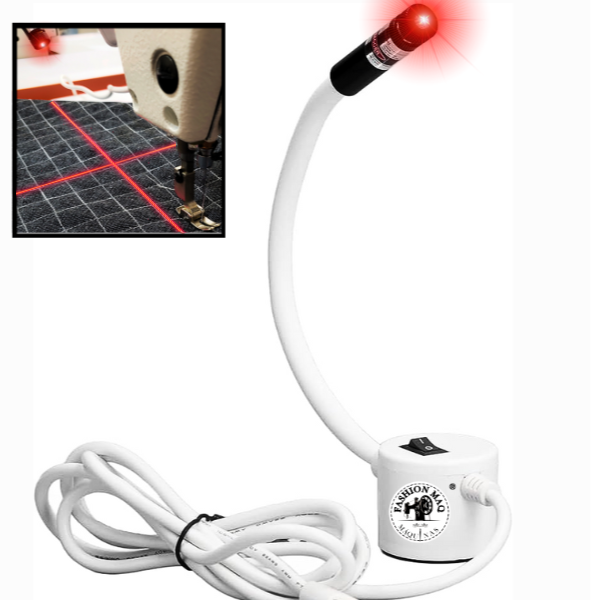 Laser Guia em Cruz para Máquina de Costura - Ideal para Matelassê e Costura Reta