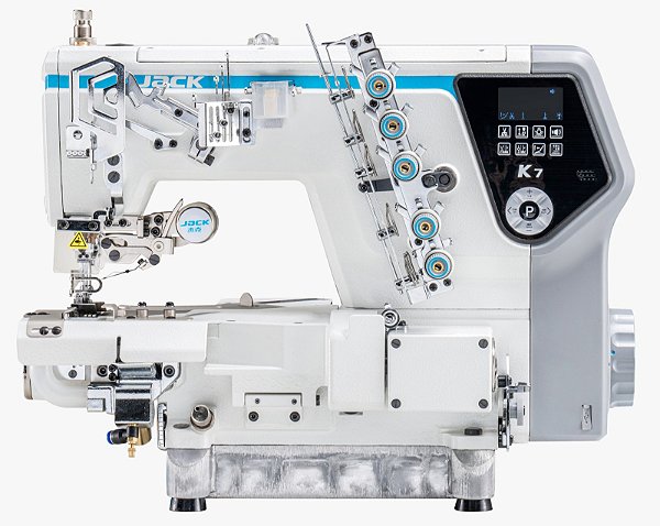 Máquina Jack Galoneira Eletrônica Cilindrica Com Refilador com Corte de Linha e Levantamento Automático 220v