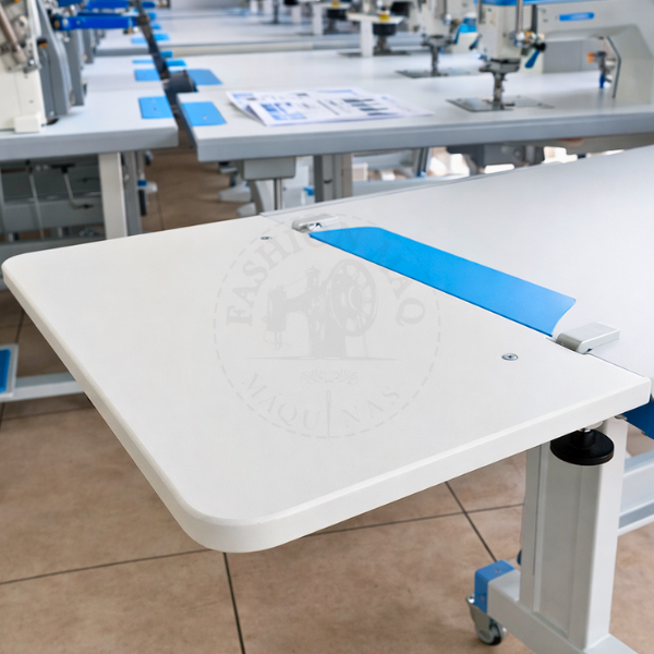 Mesa Extensora Dobrável Para Máquina de Costura Industrial