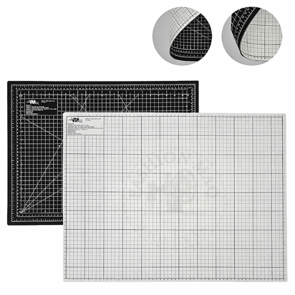 Base de Corte 60x90 Preta c/ Cinza A1