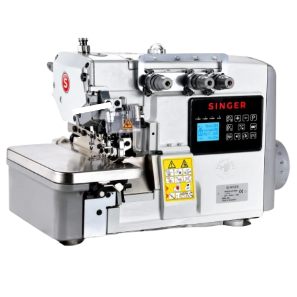 Máquina de Costura Industrial Overloque Singer Eletrônica 351E-3 220v C/ Funções Automáticas