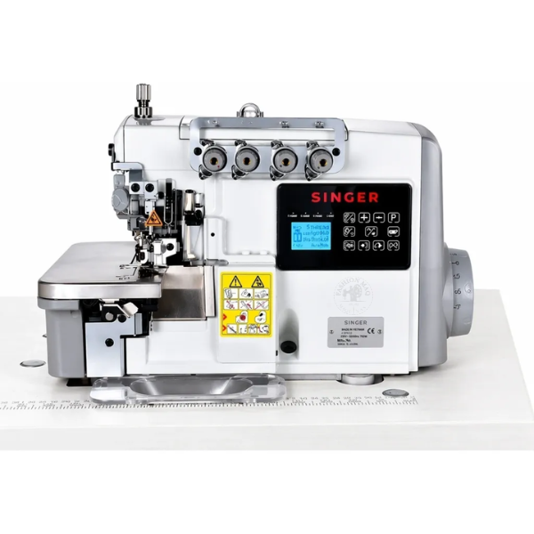 Máquina de Costura Industrial Ponto Cadeia Singer Eletrônica 351E-4 220v C/ Funções Automáticas