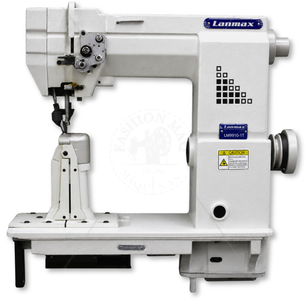 Máquina de Costura Industrial Reta Transporte Triplo Coluna Lanmax LM9910-1T 220v