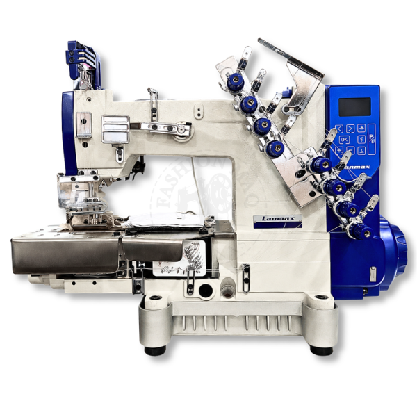 Máquina de Costura Industrial Elastiqueira Lanmax Direct Drive LM099 220v Cilindrica