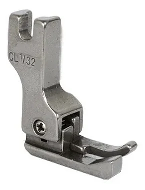 Calcador Reta Pesponto Metal 1/32 Esquerdo