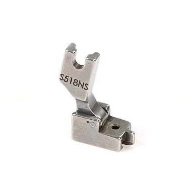 Calcador Reta Ziper Invisivel Metal C/ Guia Estreito